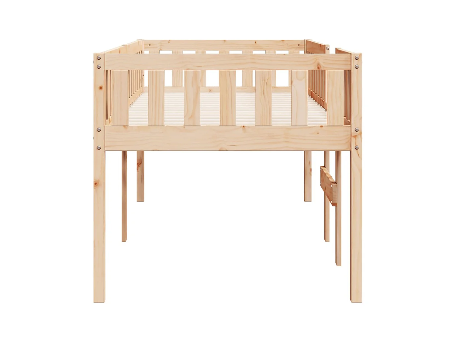 Lit pour enfants sans matelas 80x200 cm bois de pin massif