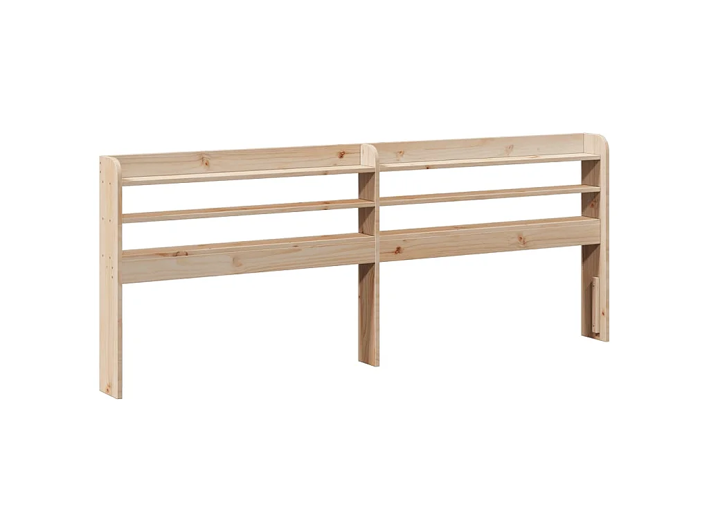 Bedframe zonder matras massief grenenhout 135x190 cm