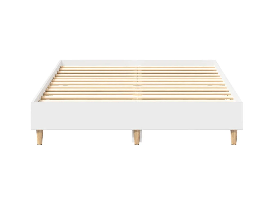 Giroletto senza Materasso Bianco 135x190cm in Legno Multistrato