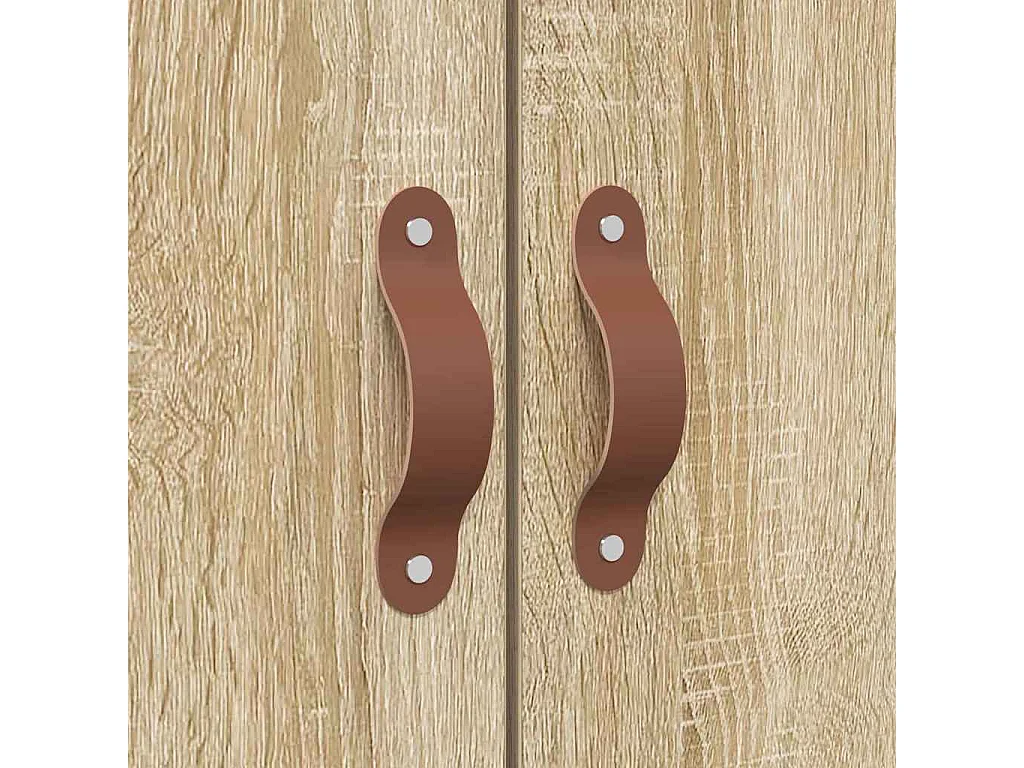 Cadre de lit Chêne sonoma 135 x 190 cm Bois d'ingénierie