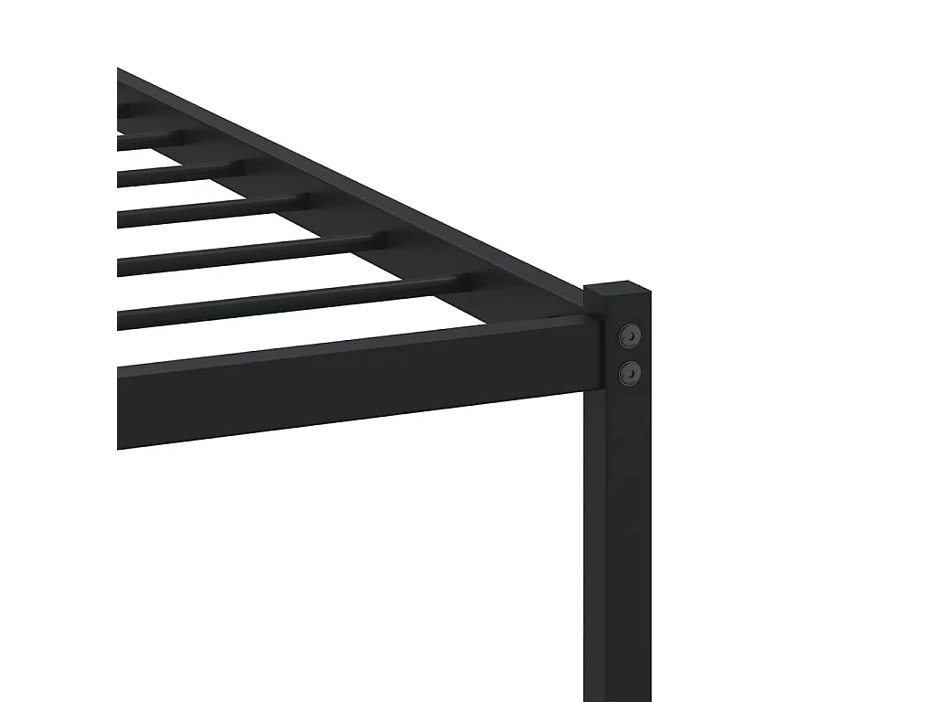 Cadre de lit sans matelas avec tête de lit 75x190 cm