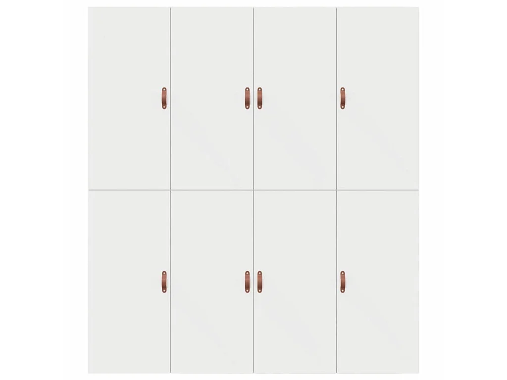 Cadre de lit avec rangement avec stockage Blanc 200 x 200 cm