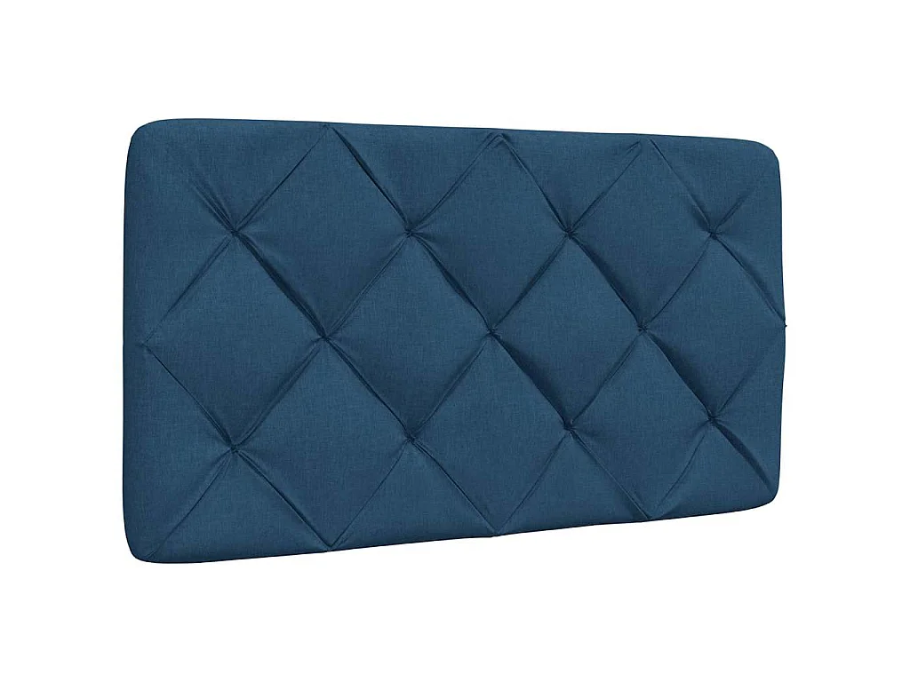 Bettgestell ohne Matratze Blau 80x200 cm Stoff