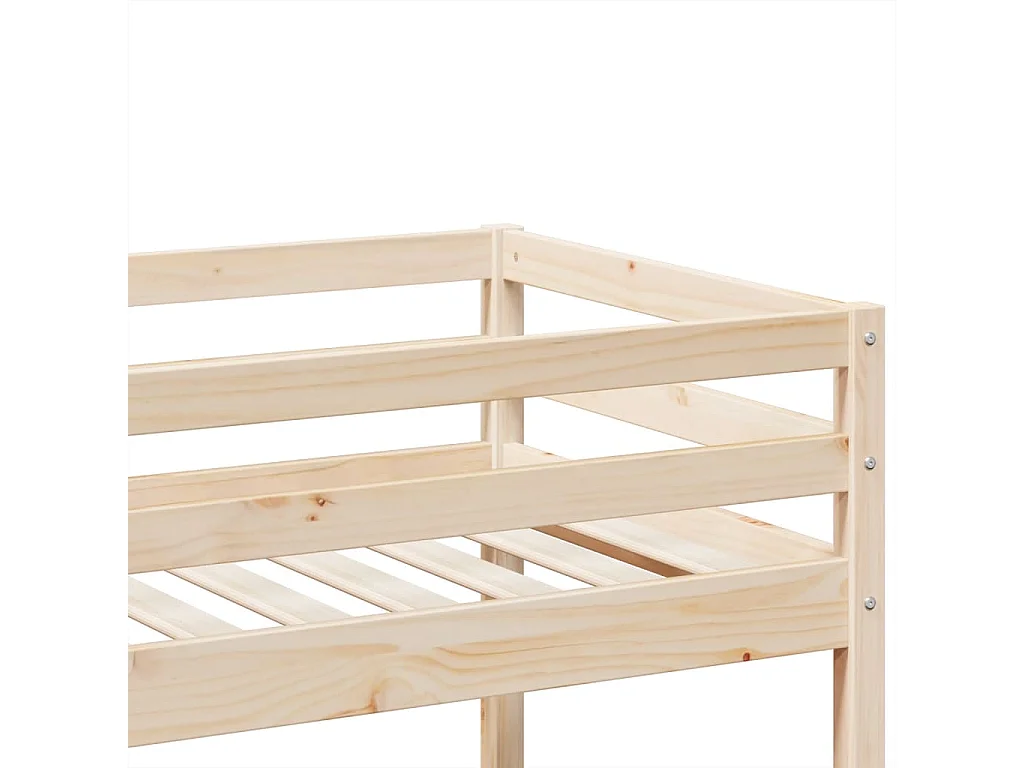 Lit superposé 75x190 cm Bois de pin massif
