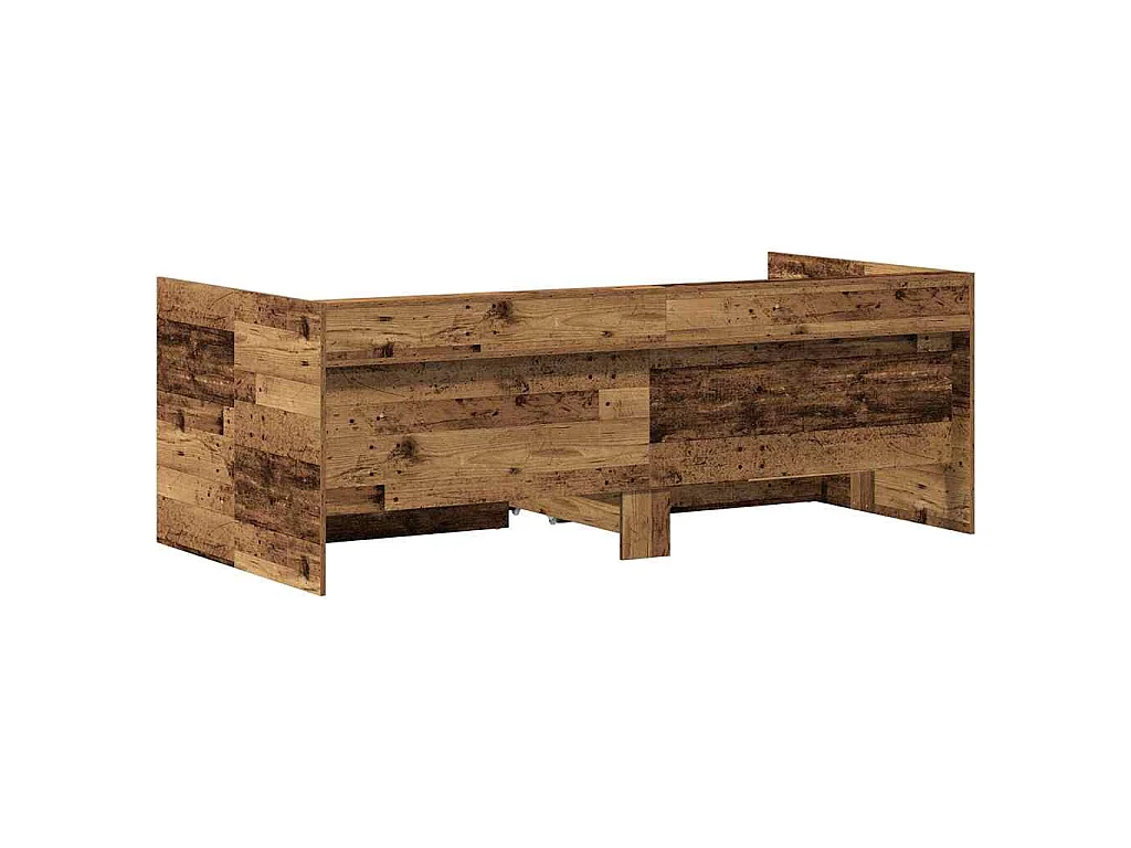 Lit d'appoint Bois Ancien 75 x 190 cm Bois d'ingénierie