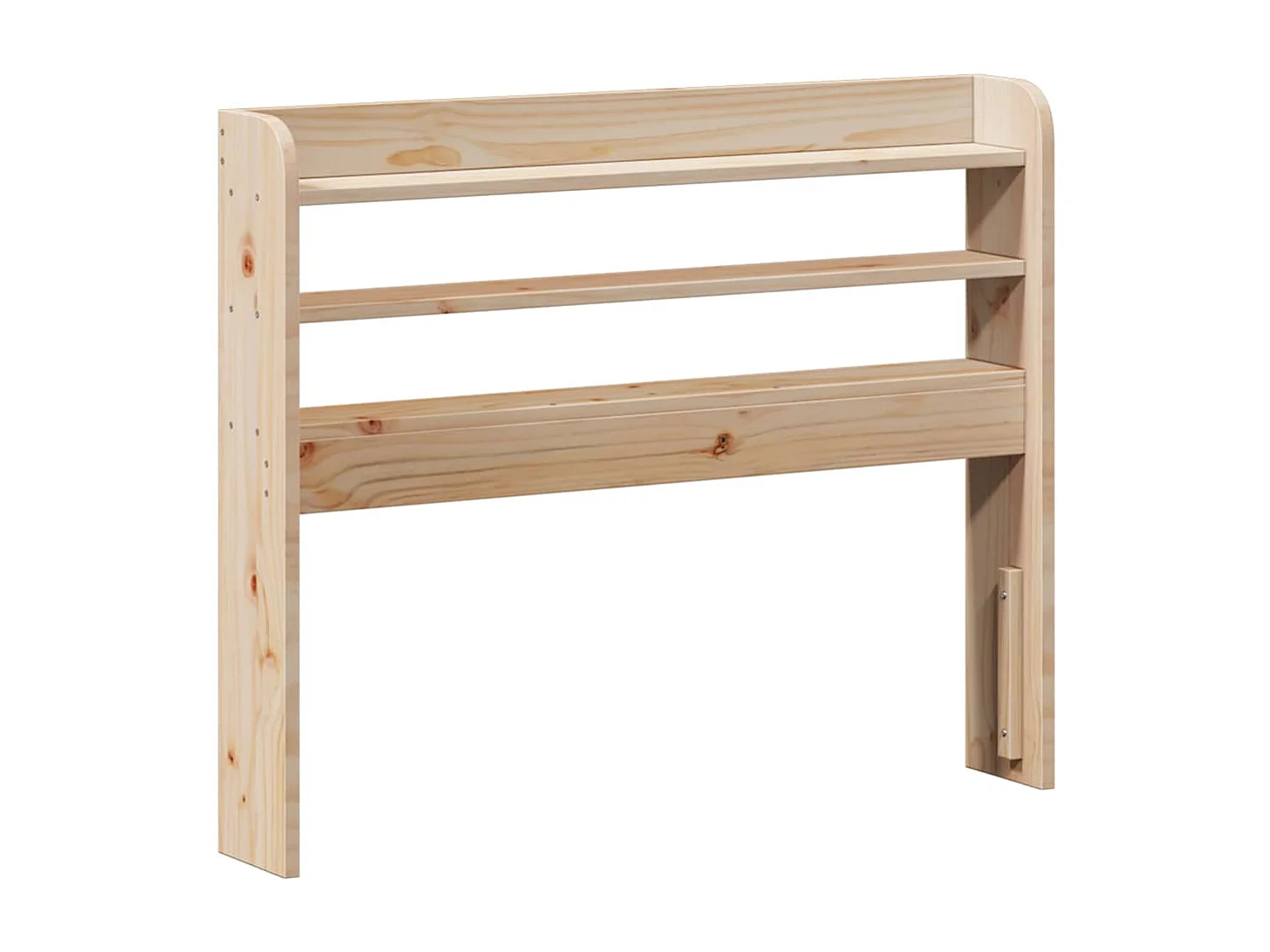 Cadre de lit sans matelas 75x190 cm bois de pin massif