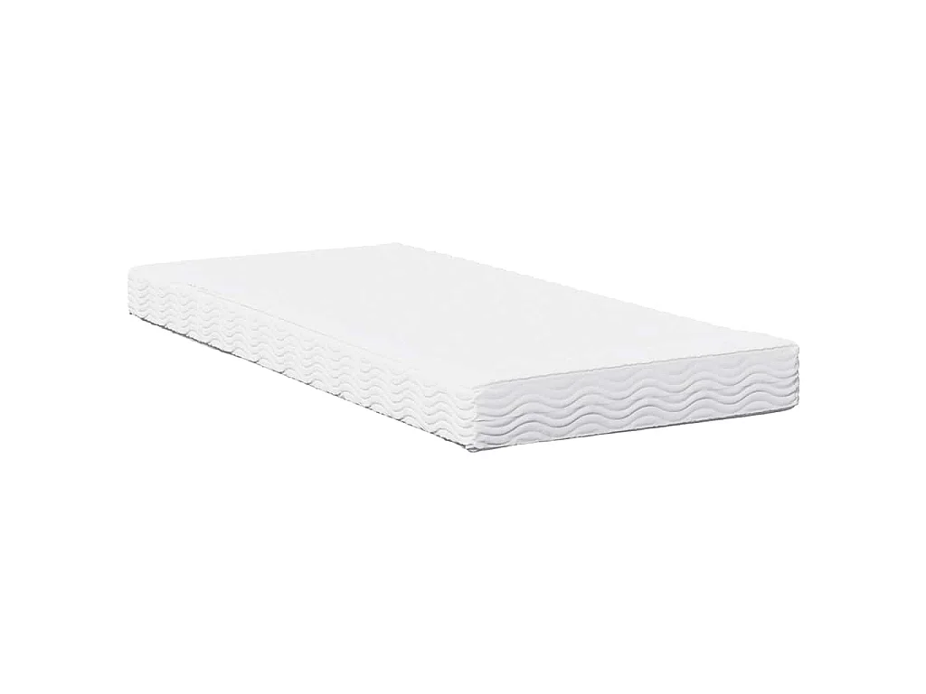 Sofá cama con colchón madera maciza de pino 80x200 cm