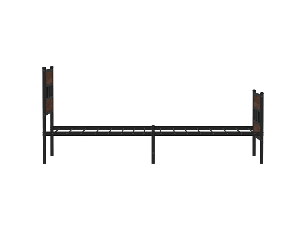 Cadre de lit sans matelas avec tête de lit pied de lit 80x200cm