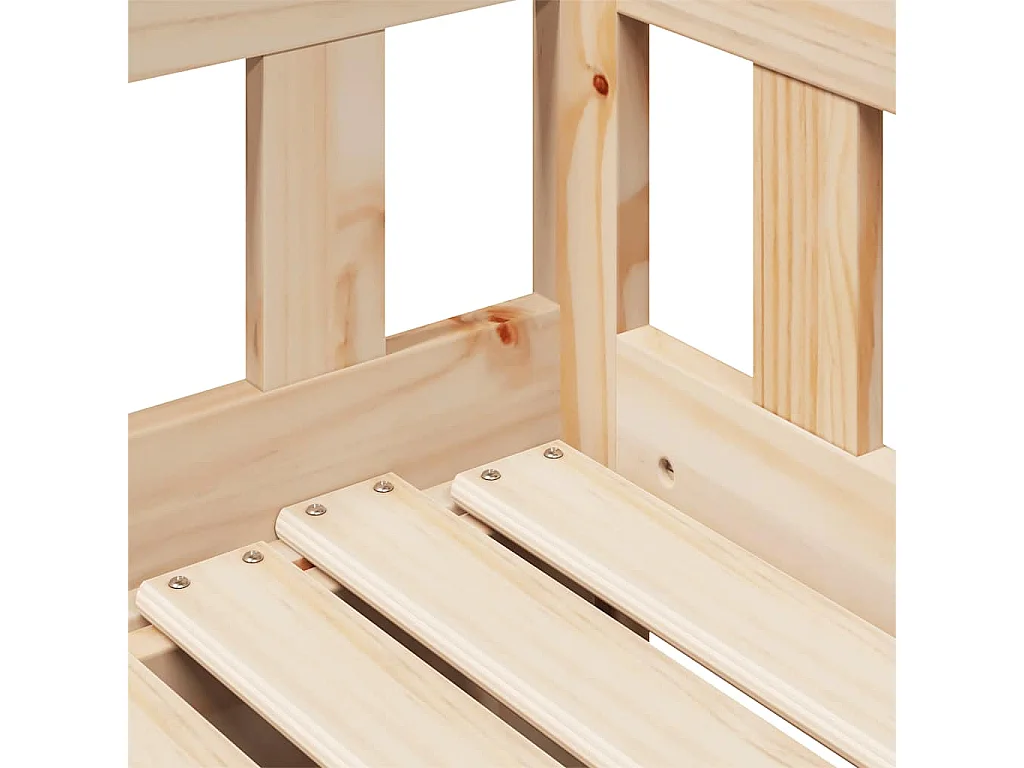 Tagesbett Ausziehbar mit Schubladen ohne Matratze 80x200 cm