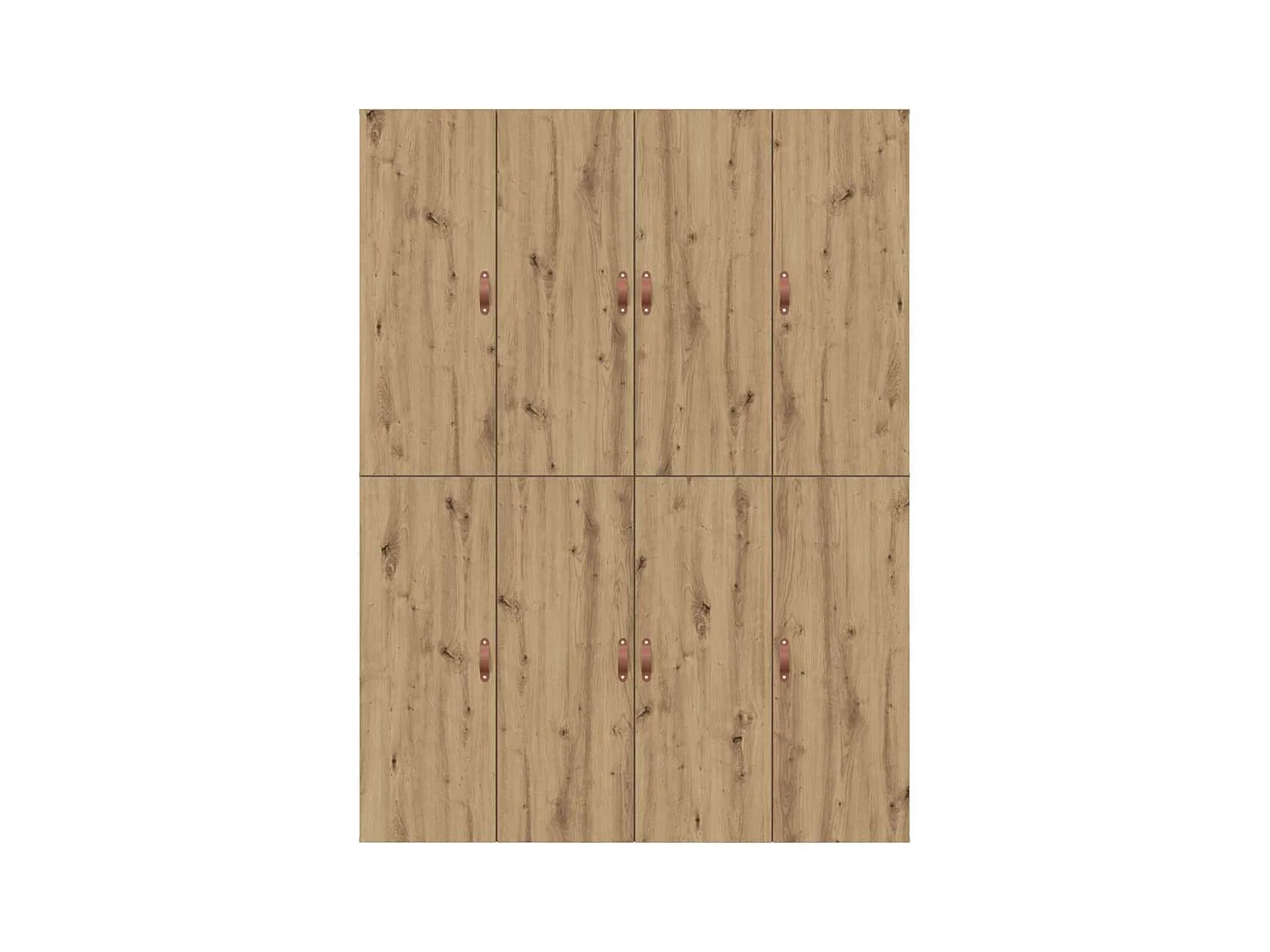 Cadre de lit chêne artisanal 135 x 190 cm Bois d'ingénierie