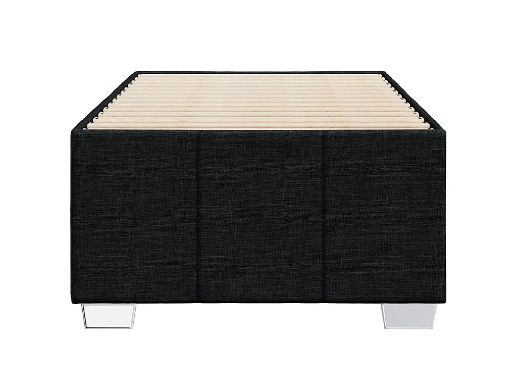 Bedframe zonder matras 80x200 cm stof zwart