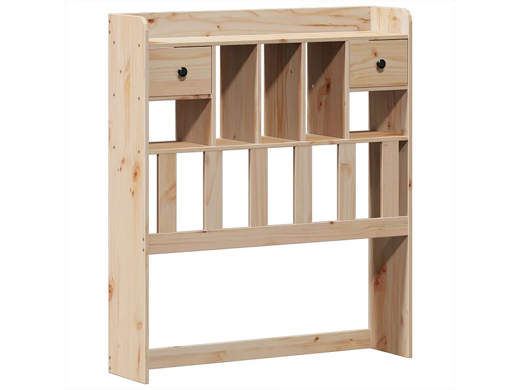 Massivholzbett ohne Matratze 75x190 cm Kiefernholz