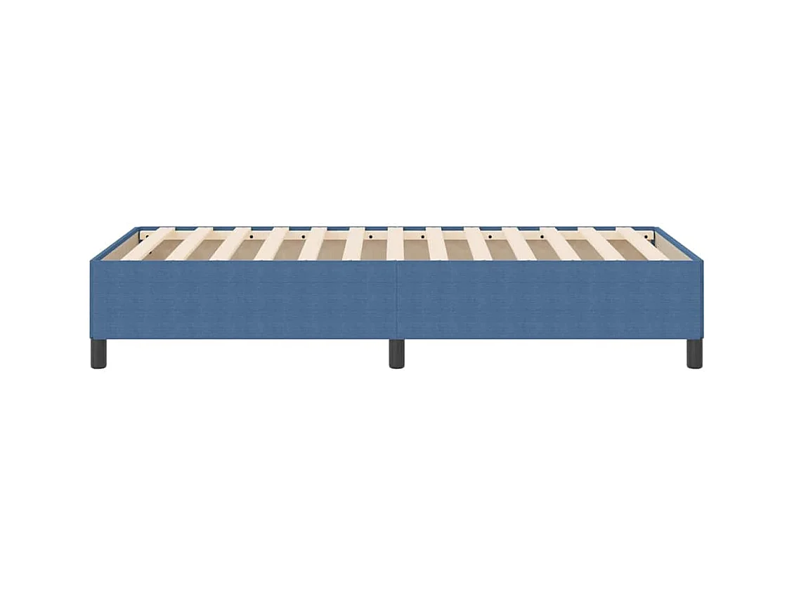 Bedframe Blauw 80 x 200 cm Katoenen stof