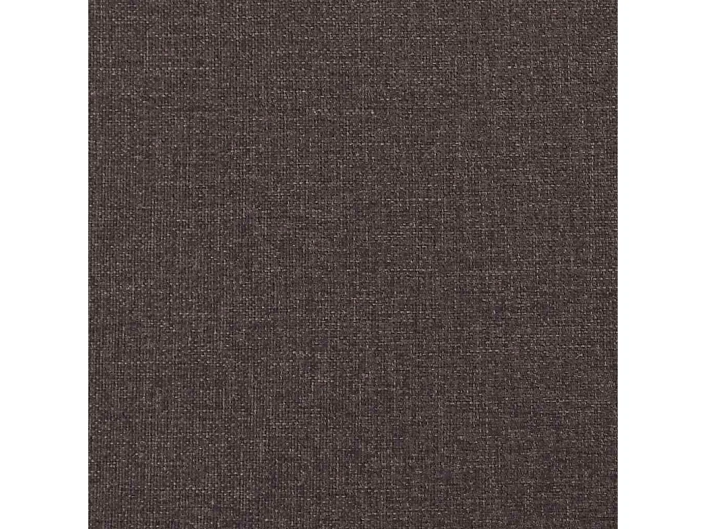 Bettgestell mit Kopfteil Dunkelbraun 80 x 200 cm Stoff