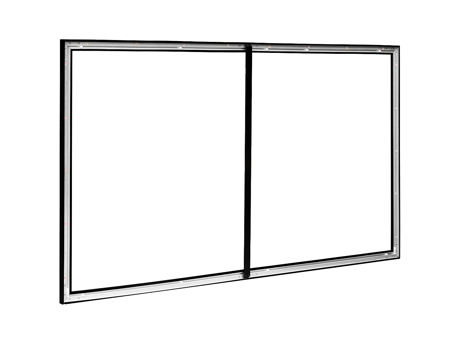 Grote HD Projectiescherm SucceBuy, 279 cm, Projectieschermdoek 16:9, 3D Aluminiumlegeringkader, voor Videoprojectoren Buiten en Thuis