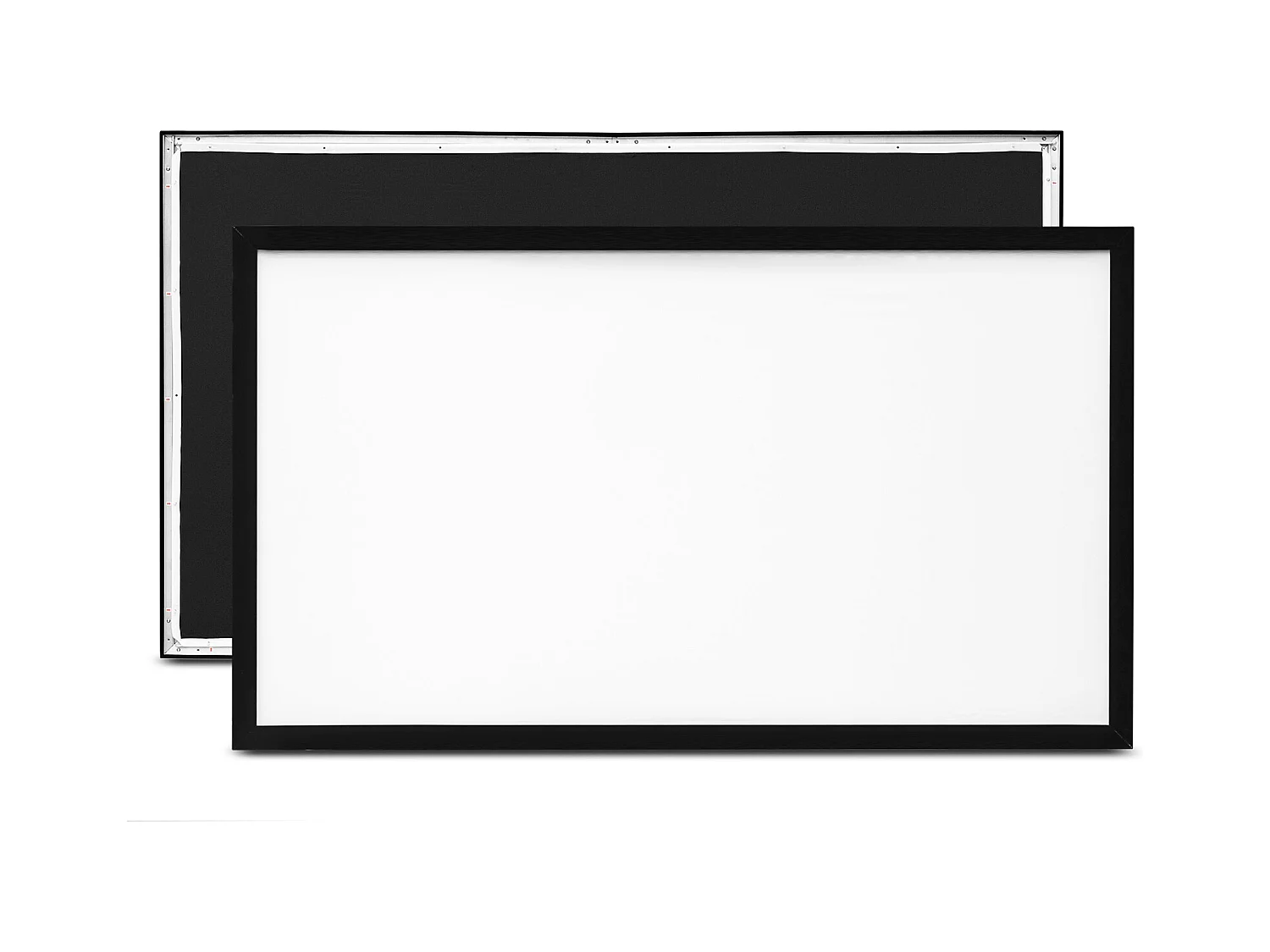 Großer HD-Projektionsbildschirm SucceBuy, 254 cm, Projektionsleinwand 16:9, 3D-Aluminiumlegierungsrahmen, für Video-Projektoren im Außenbereich und zu Hause