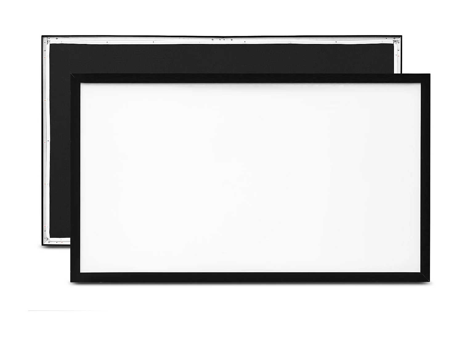 Großer HD-Projektionsbildschirm SucceBuy, 254 cm, Projektionsleinwand 16:9, 3D-Aluminiumlegierungsrahmen, für Video-Projektoren im Außenbereich und zu Hause