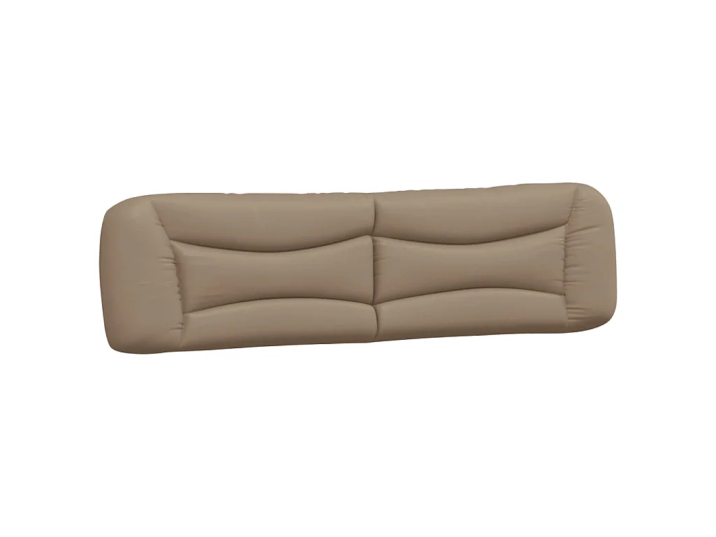 Lit avec matelas Hvar cappuccino 200x200 cm similicuir