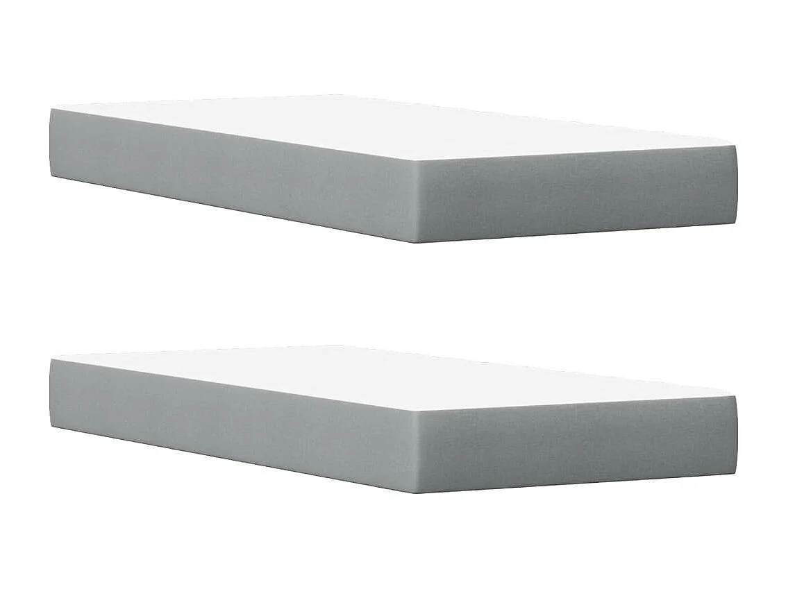 Lit avec matelas blanc 200x200 cm bois massif de pin