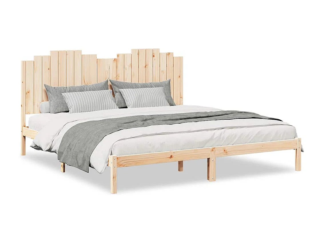 Massivholzbett Extra Lang ohne Matratze 200x220 cm