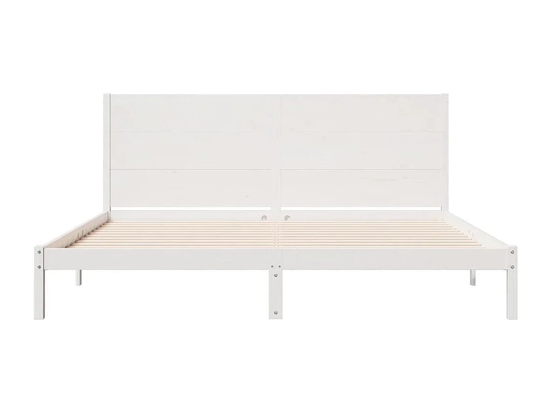 Cama extra longa sem colchão 200x210 cm madeira maciça