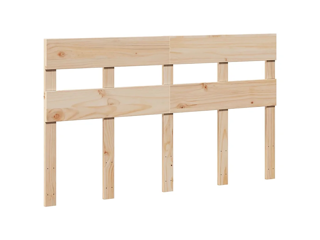Massivholzbett ohne Matratze 150x200 cm Kiefernholz