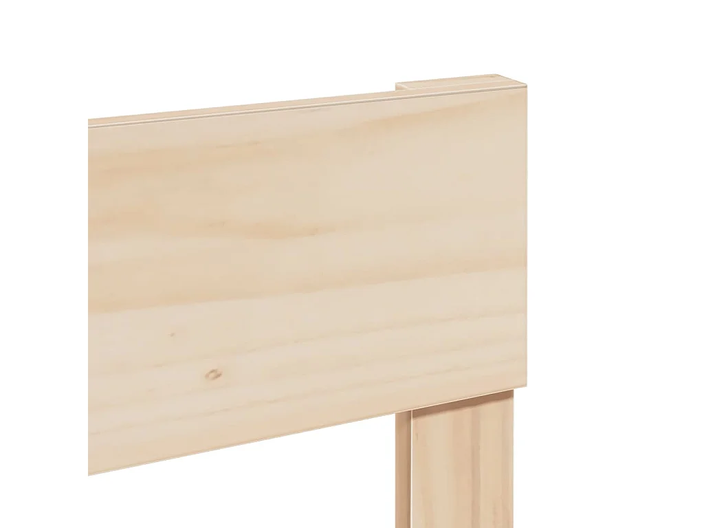 Massivholzbett ohne Matratze 150x200 cm Kiefernholz