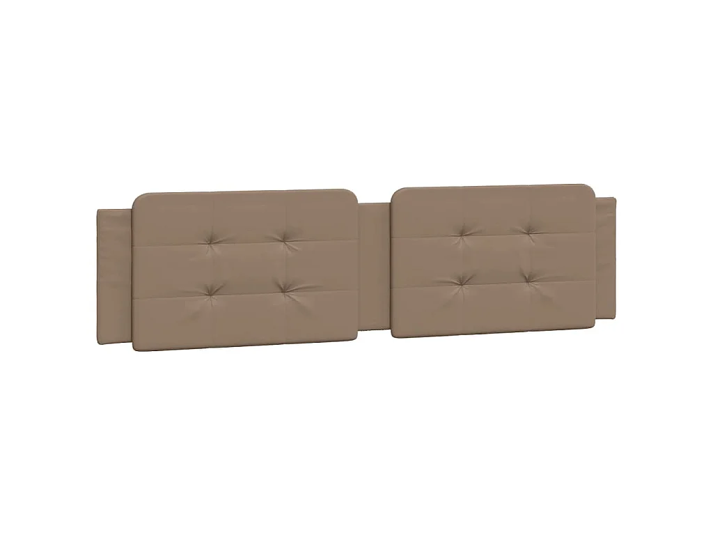 Bedframe met LED zonder matras "Zadar" cappuccino 200x200 cm