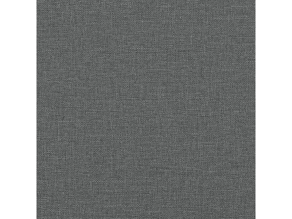Cadre de lit sans matelas gris foncé 200x200 cm tissu