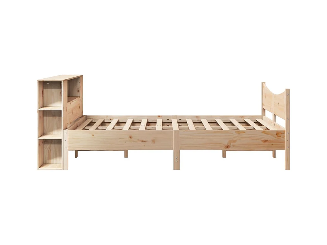 Massivholzbett ohne Matratze 150x200 cm Kiefernholz