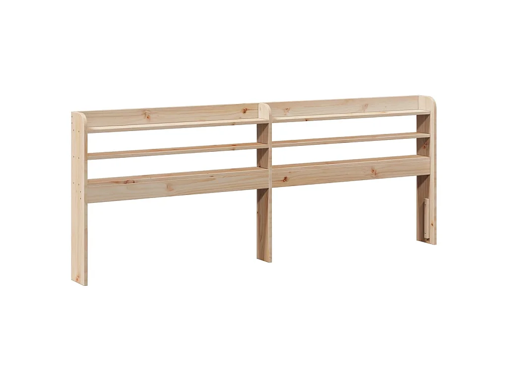 Bedframe zonder matras massief grenenhout 200x200 cm
