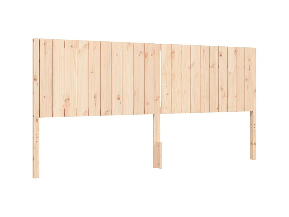 Giroletto senza Materasso 200x200 cm in Legno Massello di Pino