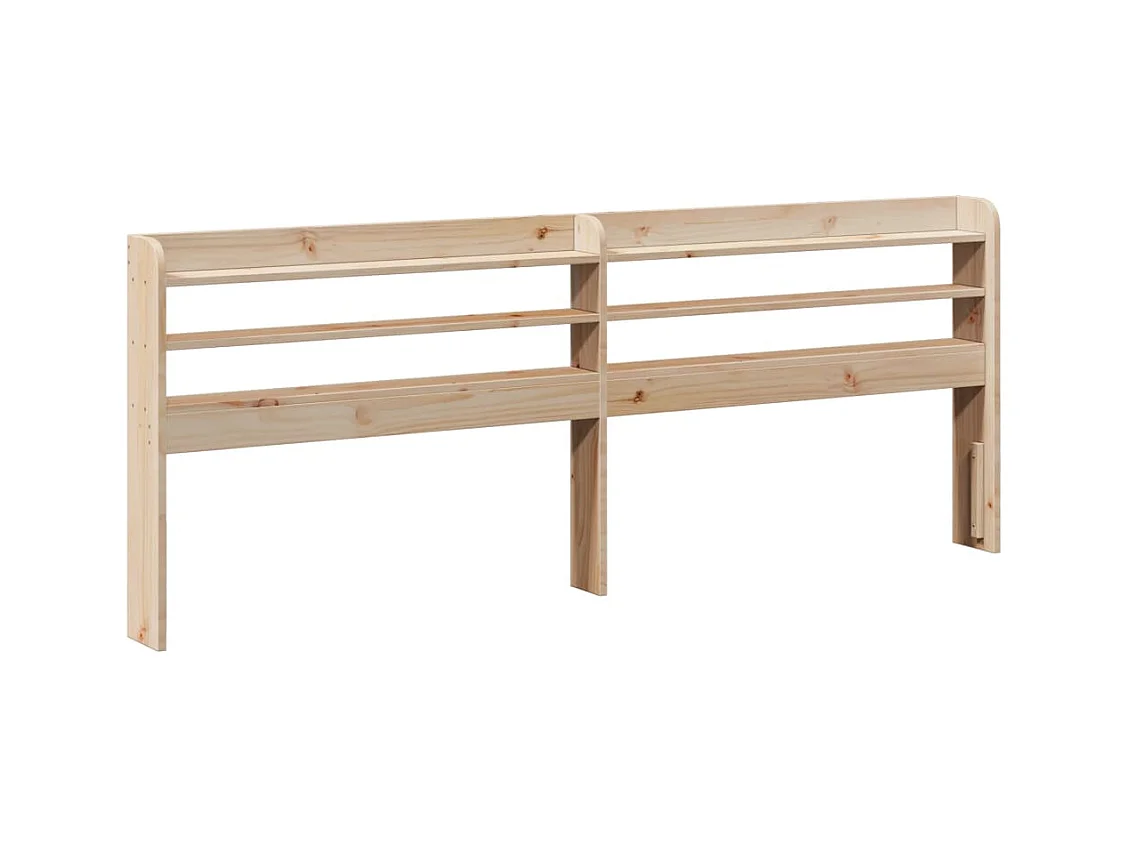 Bettgestell mit Kopfteil ohne Matratze 200x200 cm