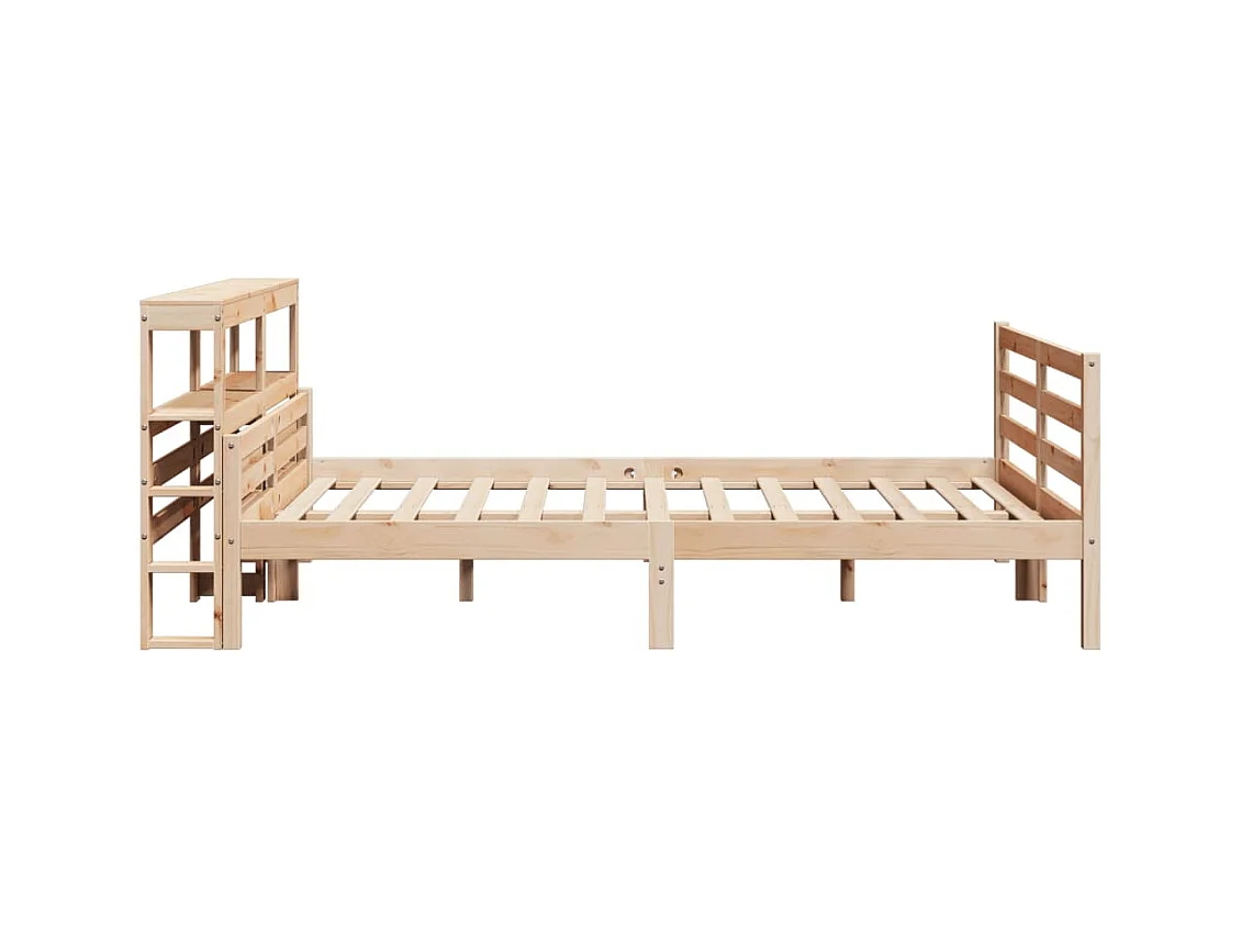 Bettgestell mit Kopfteil ohne Matratze 150x200 cm