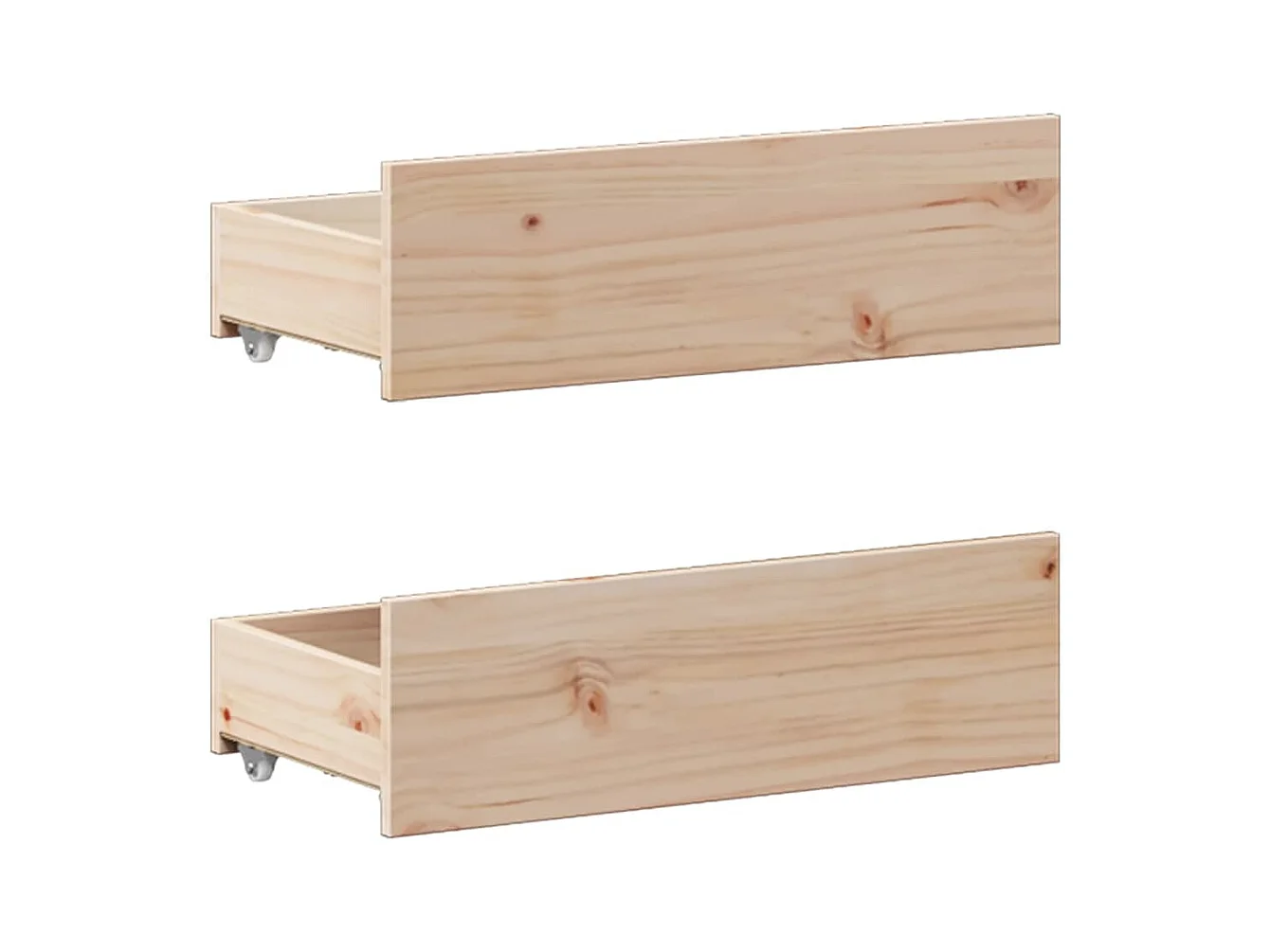 Cadre de lit sans matelas avec tête de lit 200x200 cm bois pin