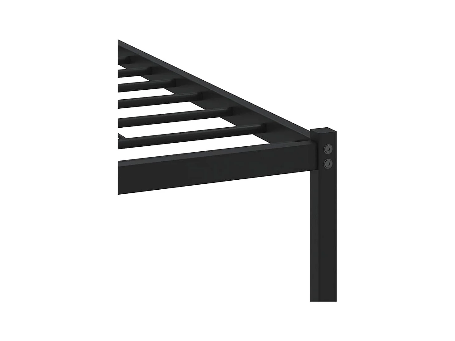 Bettgestell ohne Matratze mit Kopfteil Braun Eiche 150x200 cm