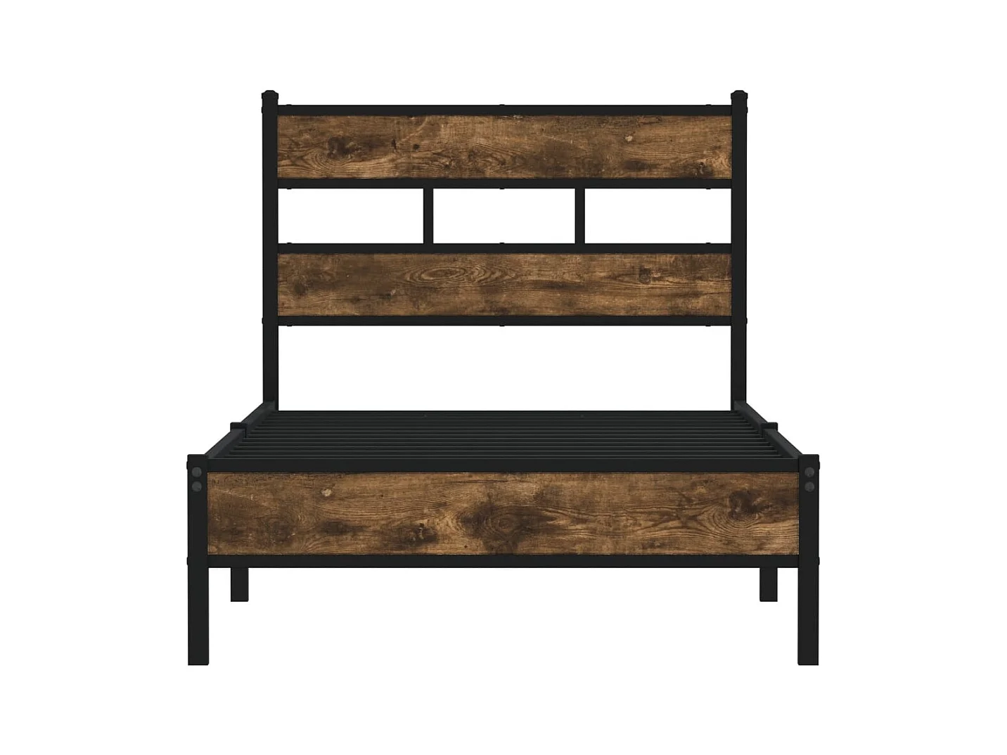 Cadre de lit sans matelas avec tête de lit 107x203 cm