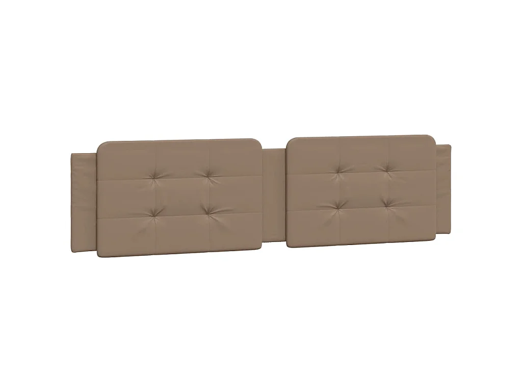 Letto con Materasso Zadar Cappuccino 200x200cm Similpelle