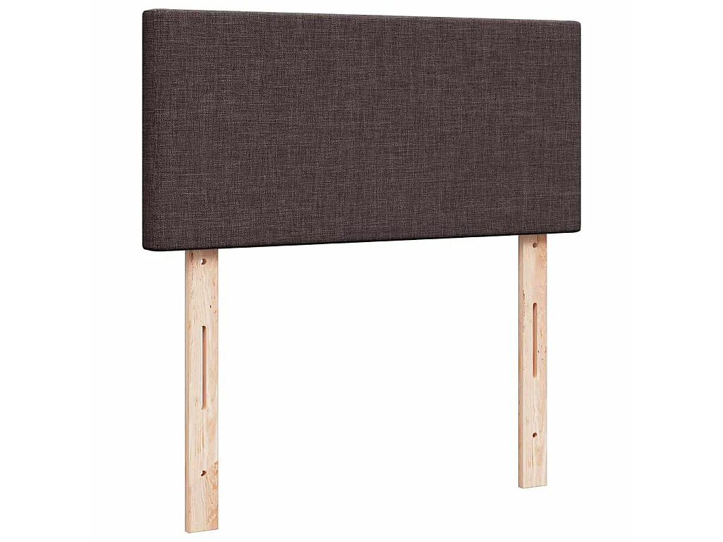 Struttura Letto Pouf con Materassi 200x200 cm in Tessuto