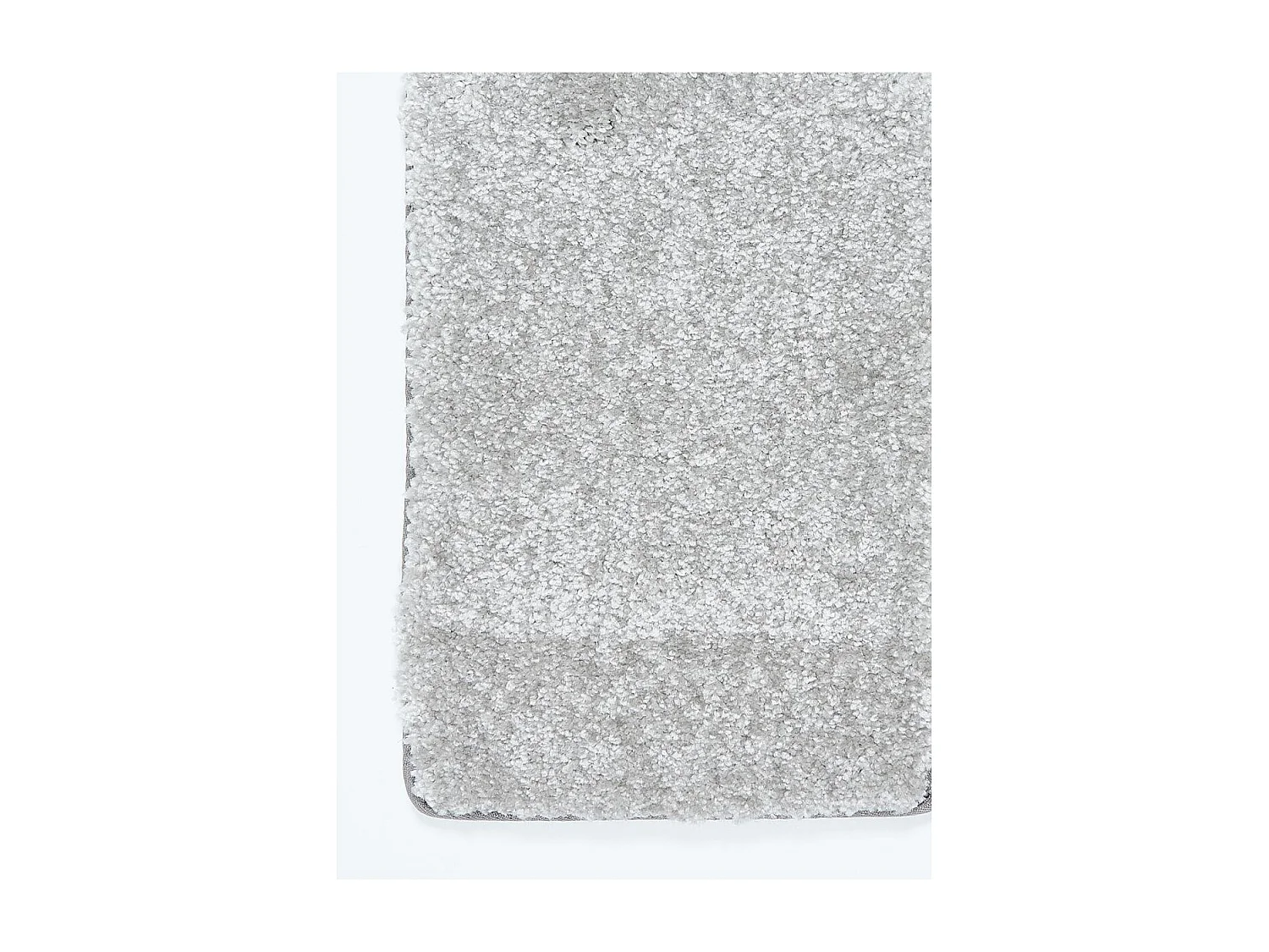 tapis grand salon 490x800 tissé gris rectangle motif uni EPAISSIA