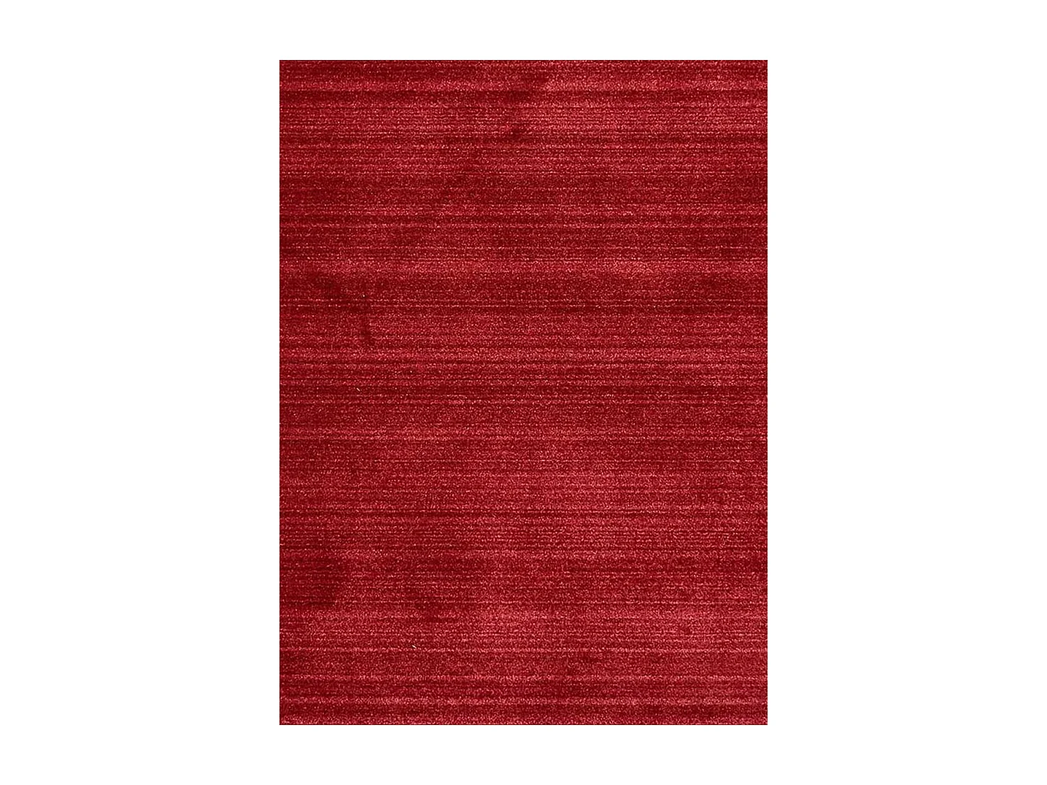tapis entrée 60x95 tissé rouge rectangle motif simple CHOBAY 4