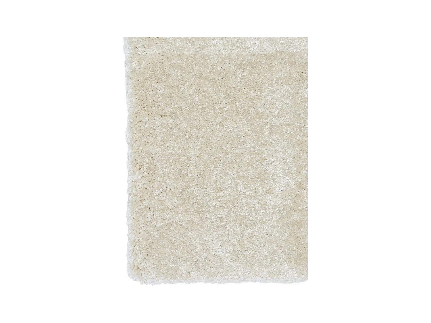 tapis grand salon 490x800 tissé blanc cassé rectangle motif uni EPAISSIA +