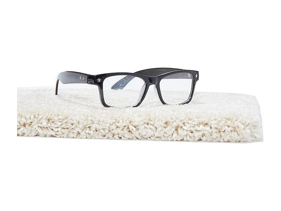 tapis grand salon 490x800 tissé blanc cassé rectangle motif uni EPAISSIA +