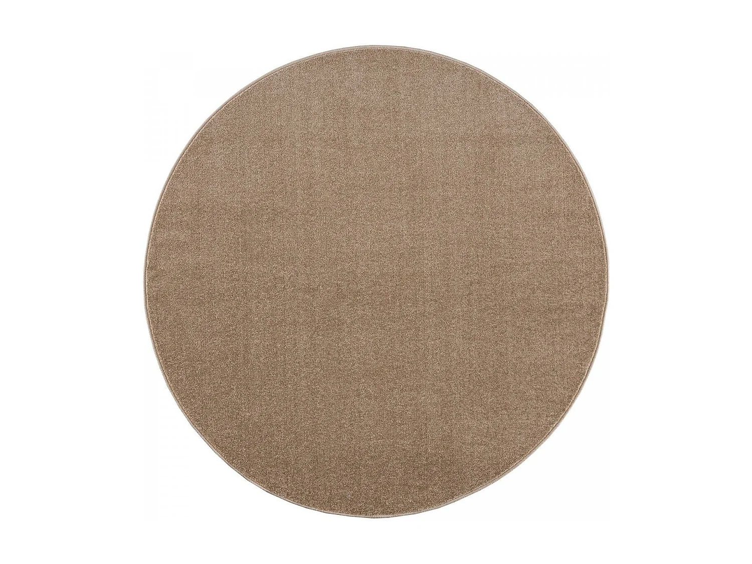 tapis open space 140x200 tissé beige rectangle motif uni NOSSA