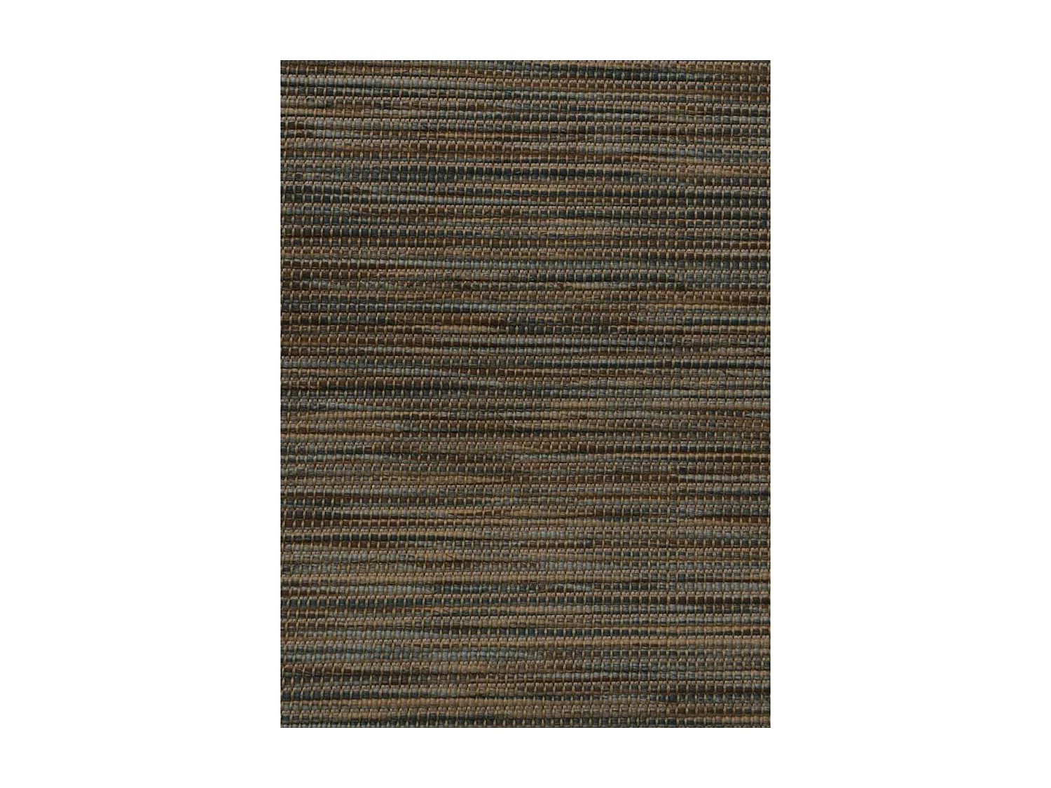 Tapis extérieur 67x180 tissé kilim marron SUNDANCE