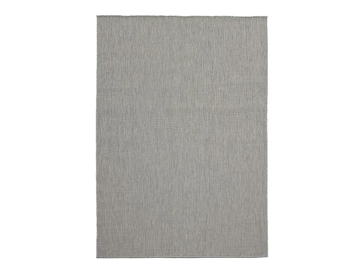 Tappeto da esterno 120x170 tessuto kilim grigio GEGIA