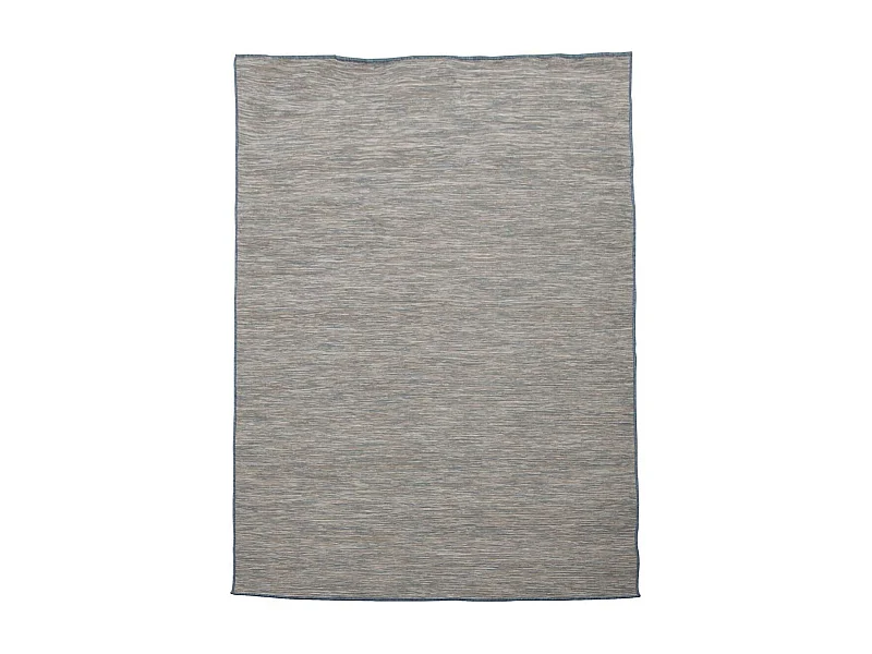 Tapis extérieur 67x180 tissé kilim bleu SUNDANCE