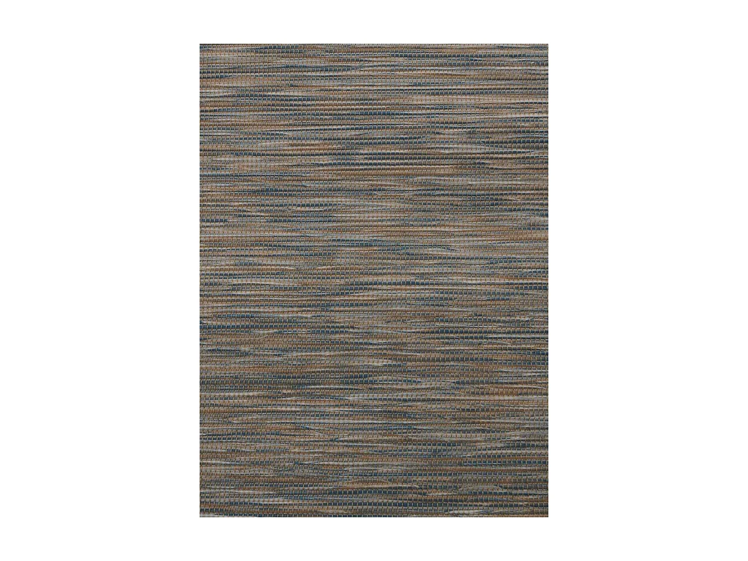 Tapis extérieur 67x180 tissé kilim bleu SUNDANCE