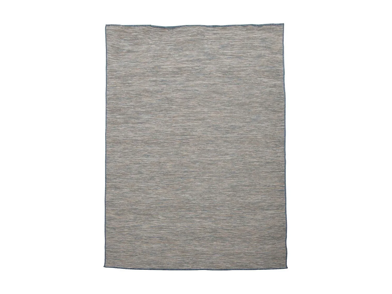 Tapis extérieur 67x180 tissé kilim bleu SUNDANCE