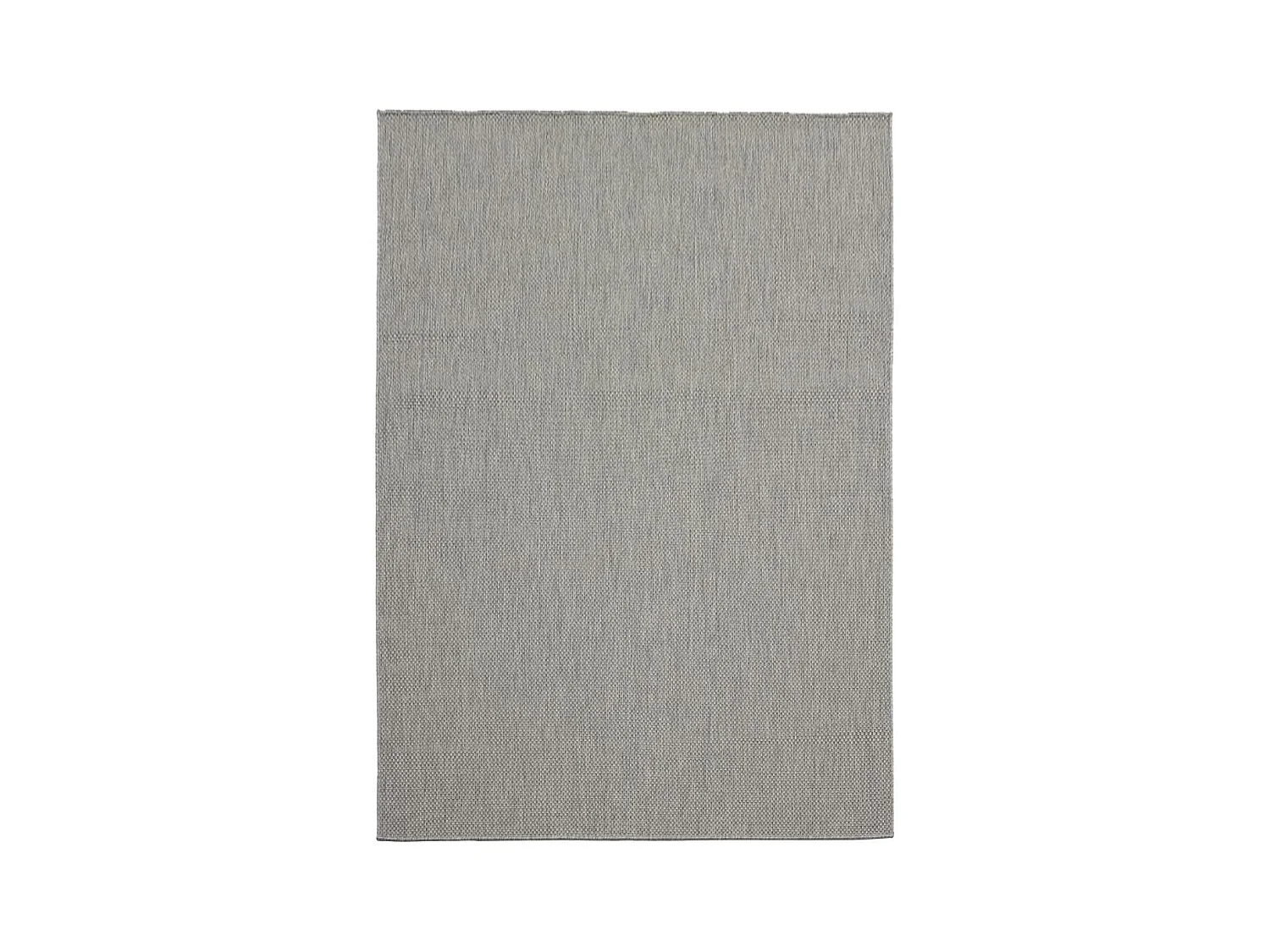 Tapis extérieur 160x220 tissé kilim gris GEGIA